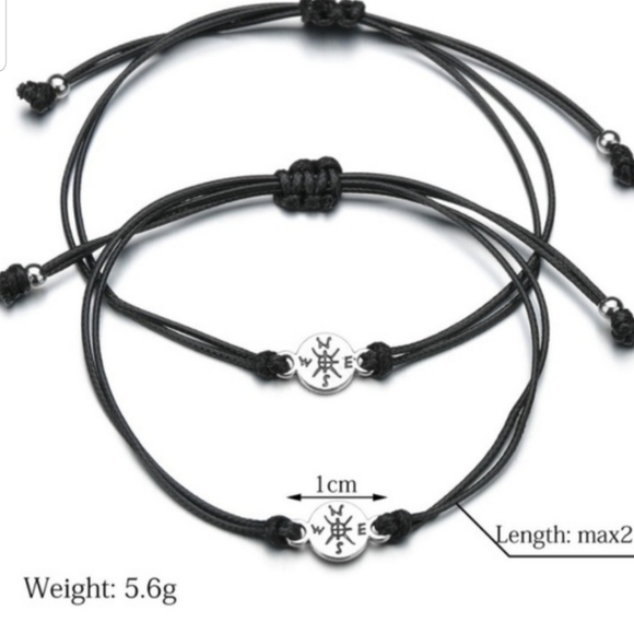 ⏱⏱Nice No Matter compass bracelets in RED⏱⏱ - Picture 2 of 13